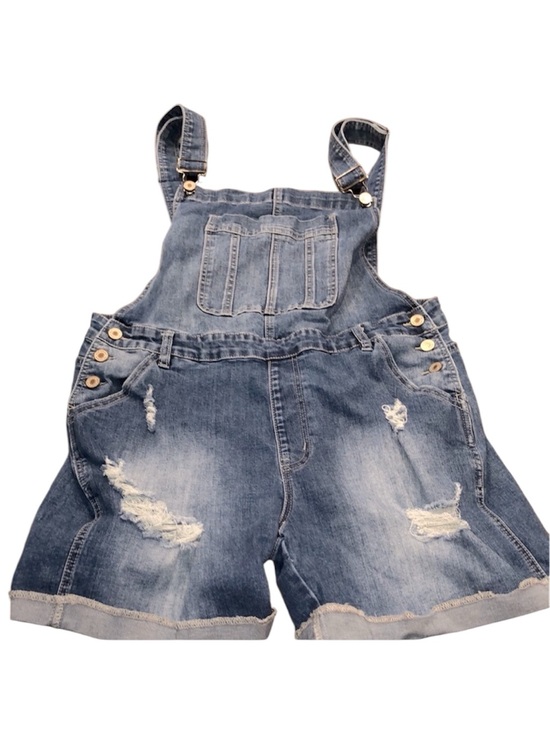 KanCan Pants - Kancan denim shorts overalls size 1X